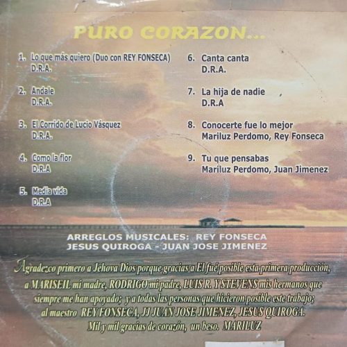 Portada disco
